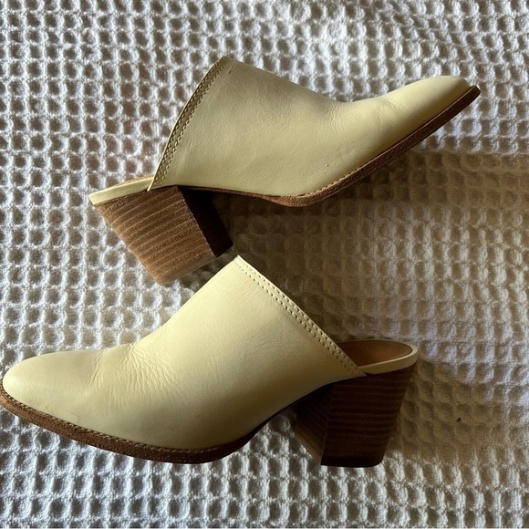 MADEWELL The Harper Mule leather Vintage Canvas SIZE 7 - Picture 4 of 8